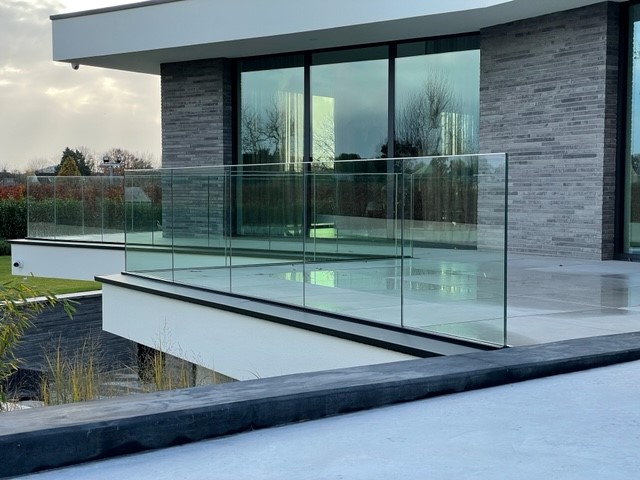 Glasbalustrade Glasbreuk Herstel